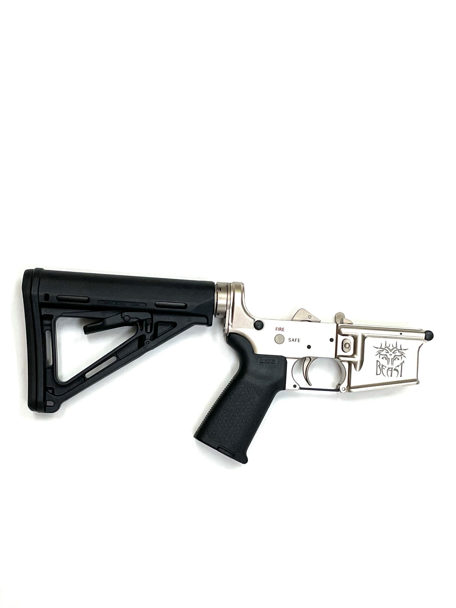Complete Lower Receiver Assembly AR15, NiBX